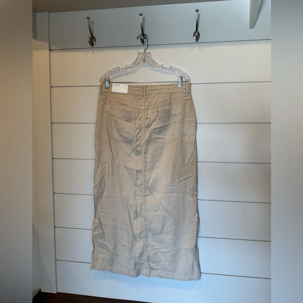 NWT American Eagle Low-Rise Maxi Skirt Dreamy Drape Line 10 / 30W